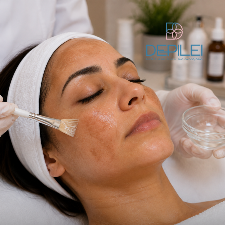 Peeling Facial para Melasma no Centro de Criciúma | Depilei